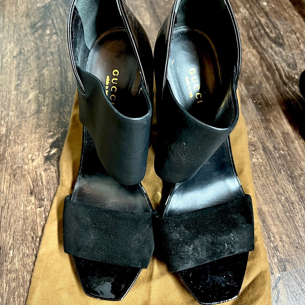 Gucci heels. 4 1/2 inch heels. Size 39